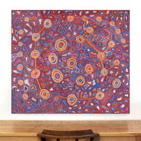 Aboriginal Artwork by Joy Nangala Brown, Yumari Jukurrpa, 122x107cm