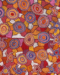 Aboriginal Artwork by Joy Nangala Brown, Yumari Jukurrpa, 122x107cm