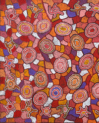 Aboriginal Artwork by Joy Nangala Brown, Yumari Jukurrpa, 122x91cm