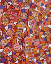 Aboriginal Artwork by Joy Nangala Brown, Yumari Jukurrpa, 122x91cm