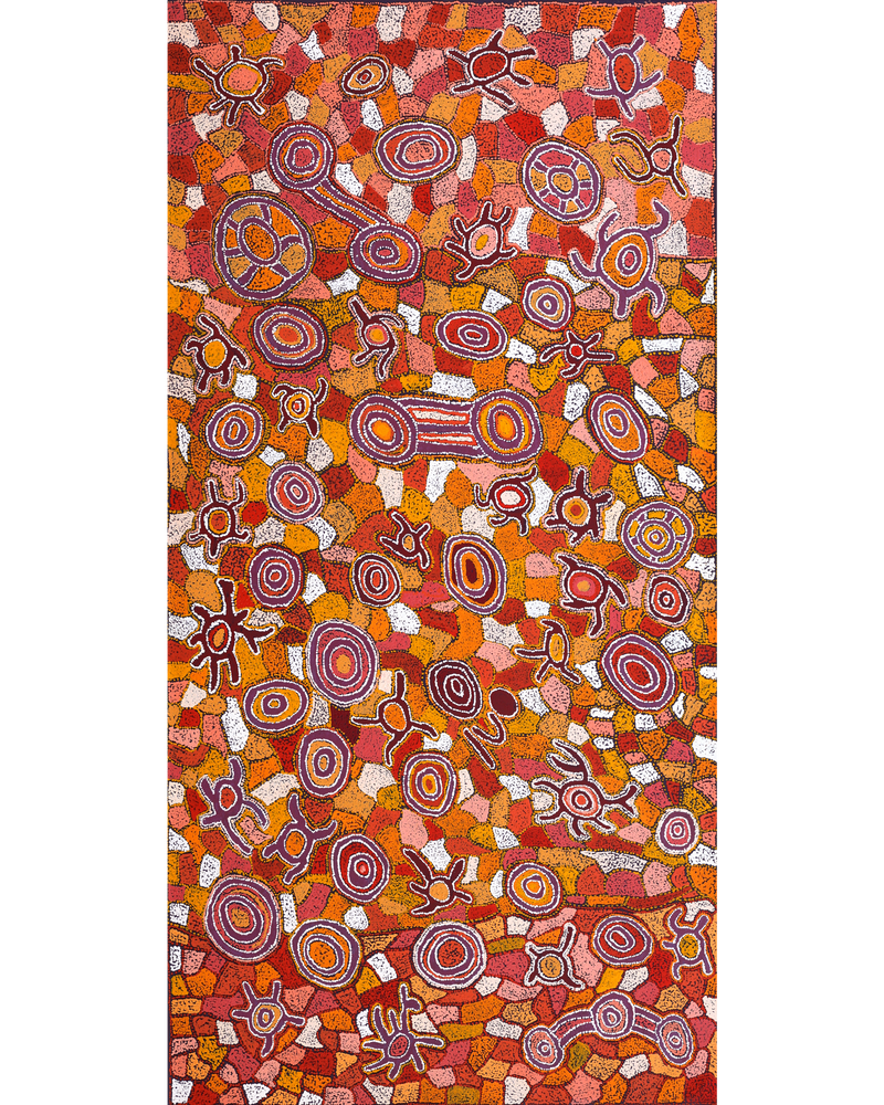 Joy Nangala Brown, Yumari Jukurrpa, 182x91cm
