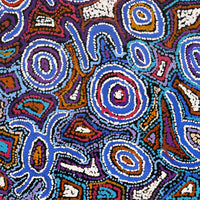 Aboriginal Artwork by Joy Nangala Brown, Yumari Jukurrpa, 61x46cm