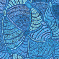 Aboriginal Artwork by Judith Nungarrayi Martin, Janganpa Jukurrpa (Brush-tail Possum Dreaming) - Mawurrji, 122x61cm