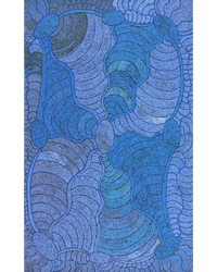 Aboriginal Artwork by Judith Nungarrayi Martin, Janganpa Jukurrpa (Brush-tail Possum Dreaming) - Mawurrji, 122x76cm