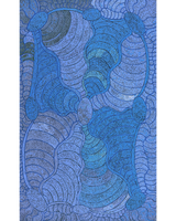 Aboriginal Artwork by Judith Nungarrayi Martin, Janganpa Jukurrpa (Brush-tail Possum Dreaming) - Mawurrji, 122x76cm