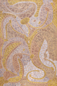 Aboriginal Artwork by Judith Nungarrayi Martin, Janganpa Jukurrpa (Brush-tail Possum Dreaming) - Mawurrji, 183x122cm