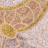 Aboriginal Artwork by Judith Nungarrayi Martin, Janganpa Jukurrpa (Brush-tail Possum Dreaming) - Mawurrji, 183x122cm