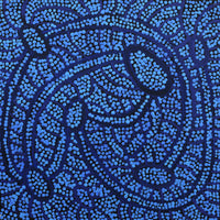 Aboriginal Artwork by Judith Nungarrayi Martin, Janganpa Jukurrpa (Brush-tail Possum Dreaming) - Mawurrji, 30x30cm