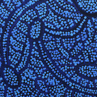 Aboriginal Art by Judith Nungarrayi Martin, Janganpa Jukurrpa (Brush-tail Possum Dreaming) - Mawurrji, 30x30cm - ART ARK®