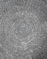 Aboriginal Art by Judy Napangardi Dixon, Lukarrara Jukurrpa (Desert Fringe-rush Seed Dreaming), 50x40cm - ART ARK®