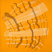Aboriginal Artwork by Julie Nangala Robertson, Mina Mina Jukurrpa, 107x107cm