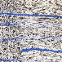 Aboriginal Artwork by Julie Nangala Robertson, Mina Mina Jukurrpa, 152x107cm