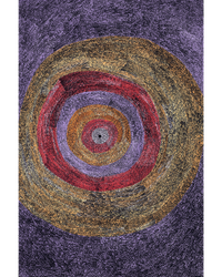 Aboriginal Artwork by Julie Nangala Robertson, Ngapa Jukurrpa (Water Dreaming) - Puyurru, 183x122cm