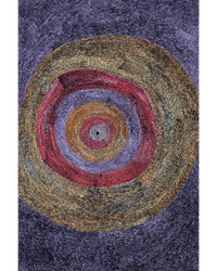 Aboriginal Artwork by Julie Nangala Robertson, Ngapa Jukurrpa (Water Dreaming) - Puyurru, 183x122cm
