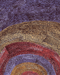 Aboriginal Artwork by Julie Nangala Robertson, Ngapa Jukurrpa (Water Dreaming) - Puyurru, 183x122cm