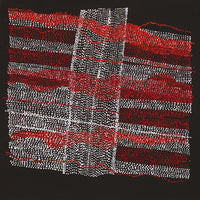 Aboriginal Artwork by Julie Nangala Robertson, Mina Mina Jukurrpa, 46x46cm