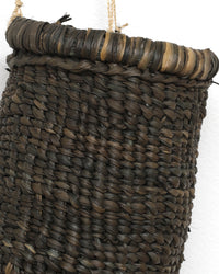 Aboriginal Artwork by Julieanne Malibirr, Gapuwiyak - Woven Dilly Bag