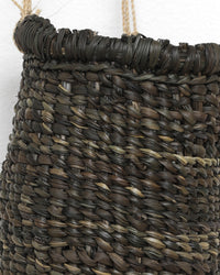 Aboriginal Artwork by Julieanne Malibirr, Gapuwiyak - Woven Dilly Bag