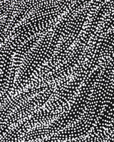 Aboriginal Artwork by Justinna Napaljarri Sims, Yanjirlpirri or Napaljarri-Warnu Jukurrpa (Star or Seven Sisters Dreaming), 107x76cm