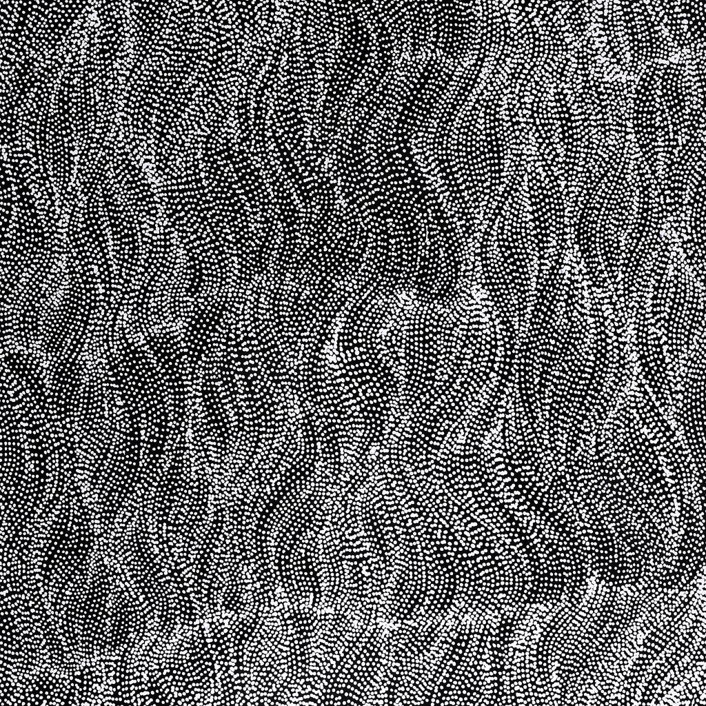 Aboriginal Artwork by Justinna Napaljarri Sims, Yanjirlpirri or Napaljarri-Warnu Jukurrpa (Star or Seven Sisters Dreaming), 122x61cm