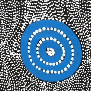 Aboriginal Artwork by Justinna Napaljarri Sims, Yanjirlpirri or Napaljarri-Warnu Jukurrpa (Star or Seven Sisters Dreaming), 183x76cm - ART ARK®
