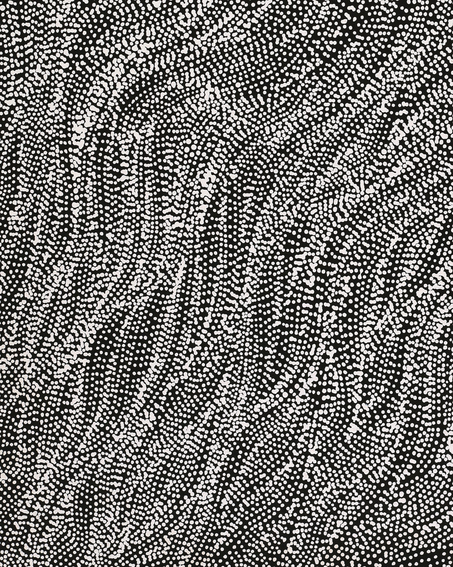 Aboriginal Artwork by Justinna Napaljarri Sims, Yanjirlpirri or Napaljarri-Warnu Jukurrpa (Star or Seven Sisters Dreaming), 76x61cm