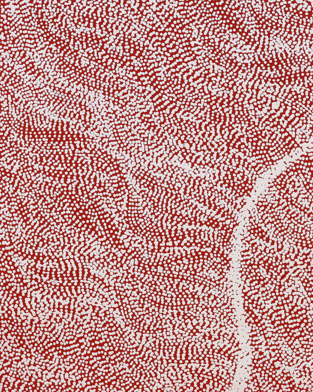 Justinna Napaljarri Sims, Yanjirlpirri or Napaljarri-Warnu Jukurrpa (Star or Seven Sisters Dreaming), 76x61cm