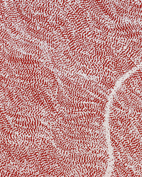 Justinna Napaljarri Sims, Yanjirlpirri or Napaljarri-Warnu Jukurrpa (Star or Seven Sisters Dreaming), 76x61cm