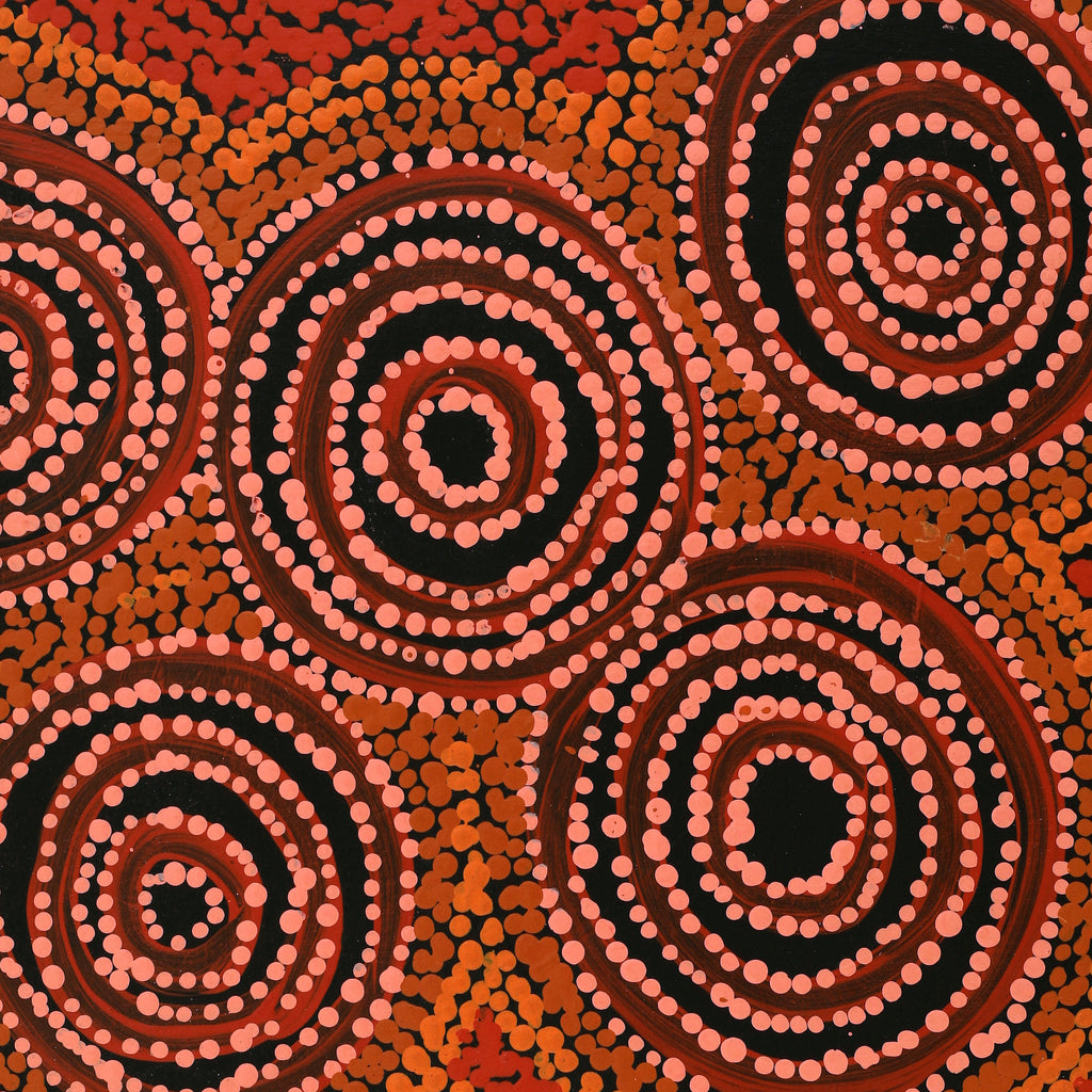 Aboriginal Art by Kalisha Wayne, Walka, 46x38cm - ART ARK®