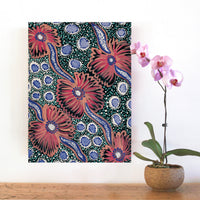 Aboriginal Artwork by Kanytjupai Baker, Ngayuku Ngura, 61x46cm