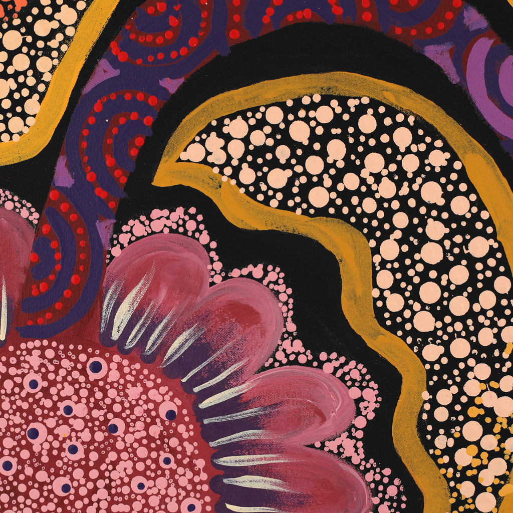 Aboriginal Artwork by Kanytjupai Baker, Walka, 200x122cm