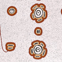 Aboriginal Artwork by Kara Napangardi Ross, Pamapardu Jukurrpa (Flying Ant Dreaming) - Warntungurru, 91x76cm