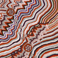 Aboriginal Artwork by Karen Norman, Attila, Uluru, Kata Tjuta, 91x61cm