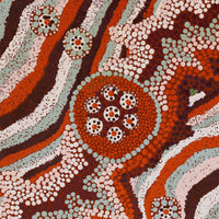 Aboriginal Artwork by Karen Norman, Attila, Uluru, Kata Tjuta, 91x61cm