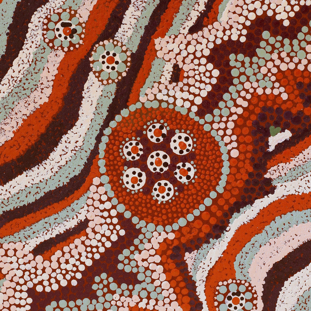 Aboriginal Art by Karen Norman, Attila, Uluru, Kata Tjuta, 91x61cm - ART ARK®