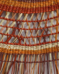 Aboriginal Artwork by Kathleen Malpamba, Woven Mat, 160cm-170cm