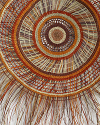 Aboriginal Artwork by Kathleen Malpamba, Woven Mat, 160cm-170cm