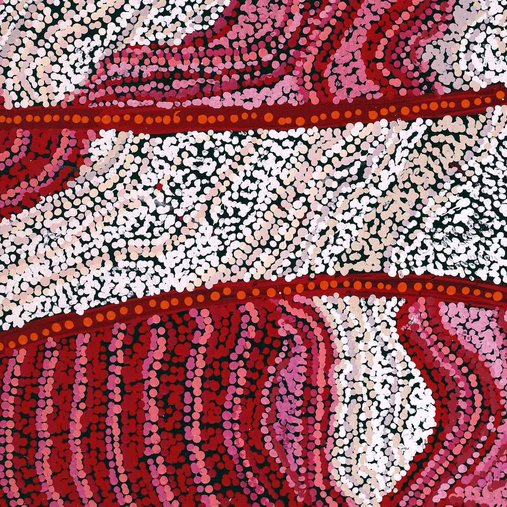 Aboriginal Artwork by Katie Walatinna, Walatinna, 60x50cm