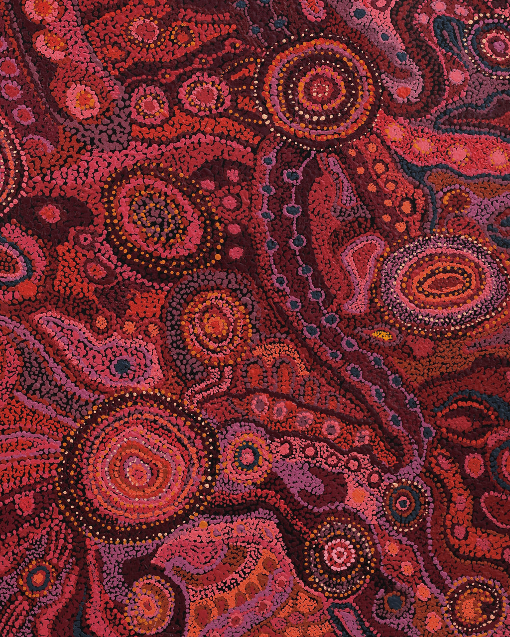 Katrina Tjitayi, Pukara Tjukurpa, 120x91cm