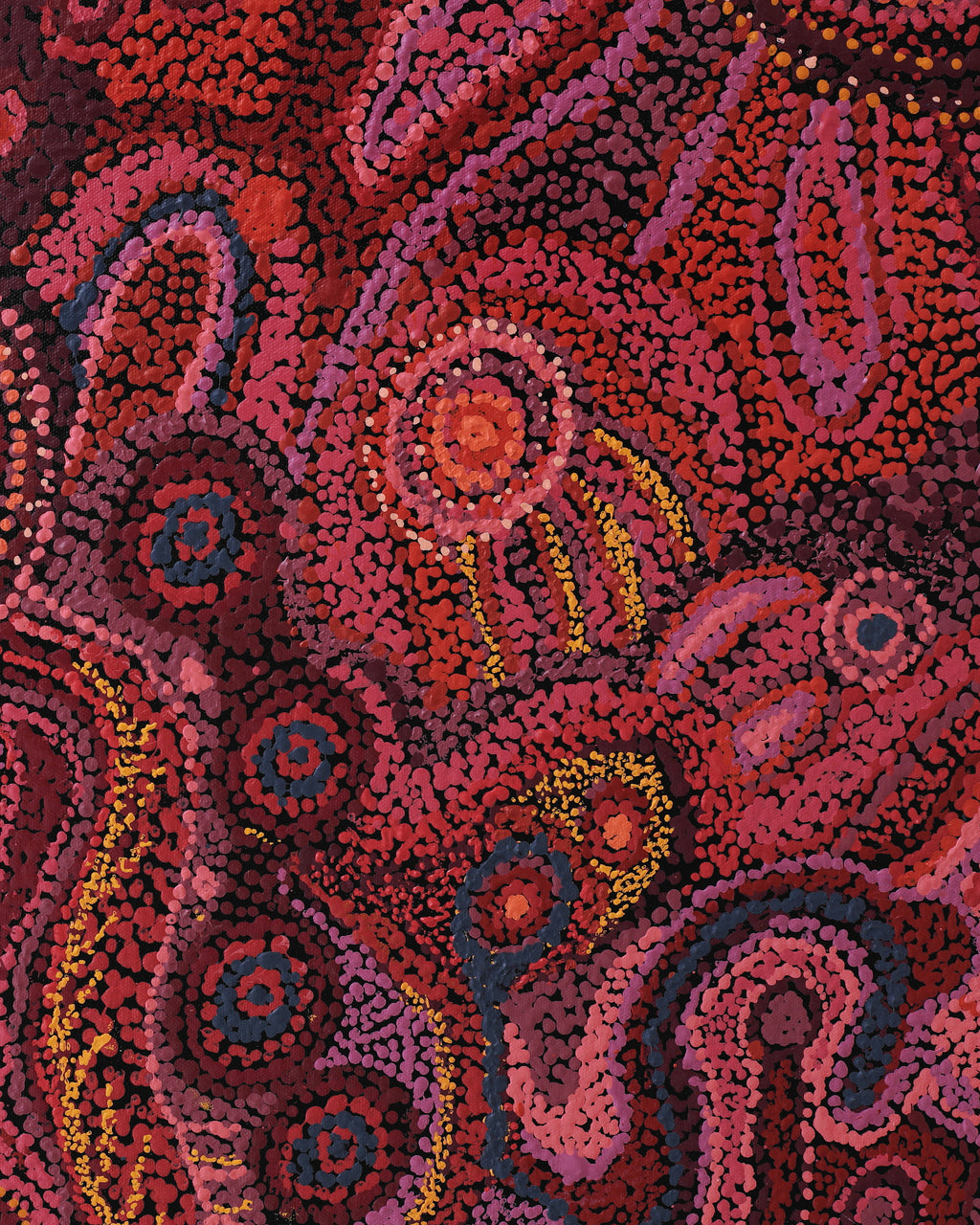 Katrina Tjitayi, Pukara Tjukurpa, 120x91cm
