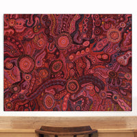 Katrina Tjitayi, Pukara Tjukurpa, 120x91cm