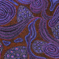 Aboriginal Artwork by Katrina Tjitayi, Kaliny-Kalinypa, 122x91cm