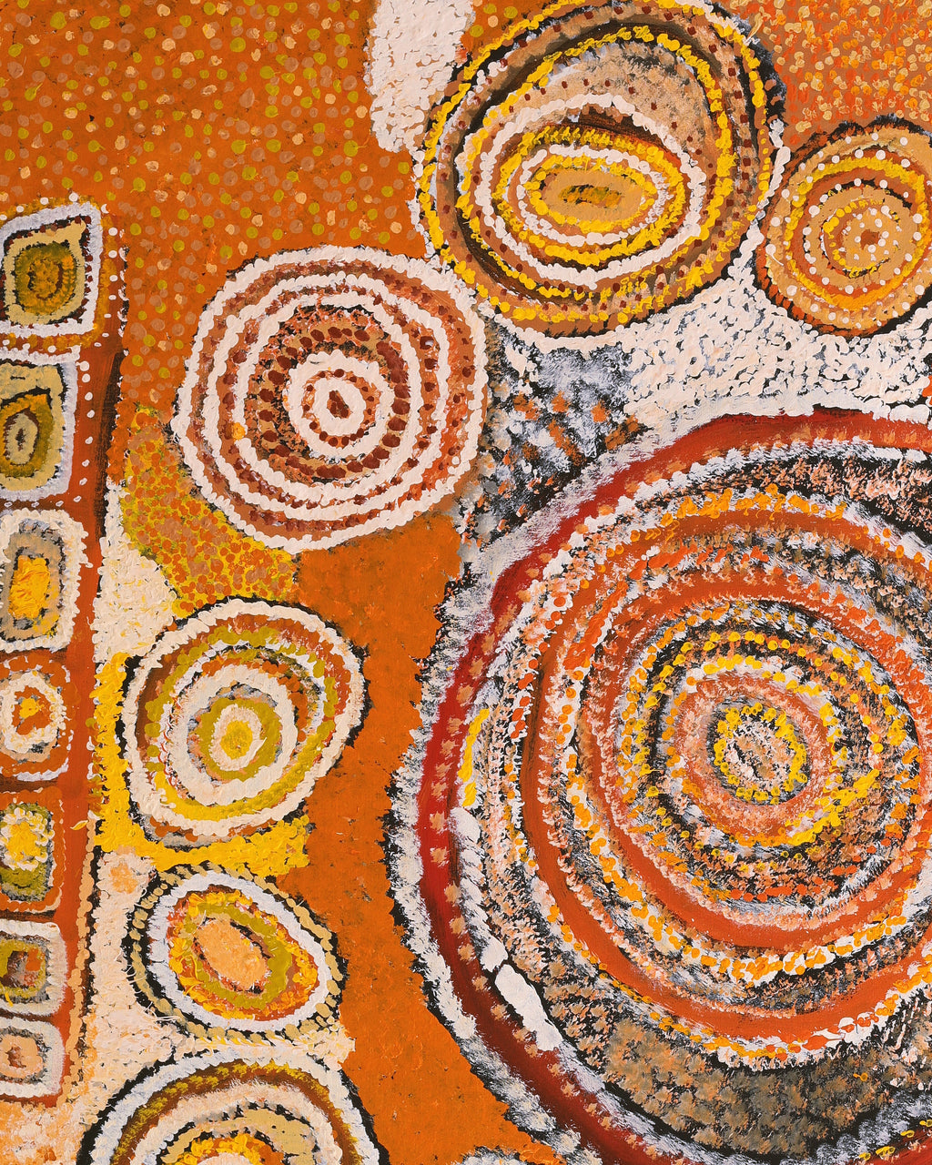 Kay Finn, Waterholes, 152x122cm