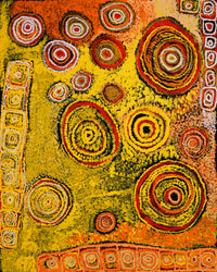 Kay Finn, Waterholes, 152x122cm