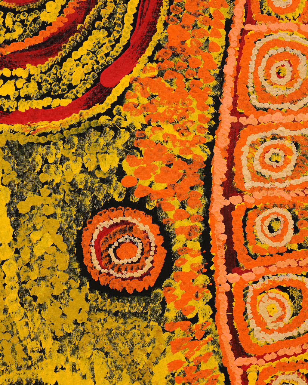 Kay Finn, Waterholes, 152x122cm