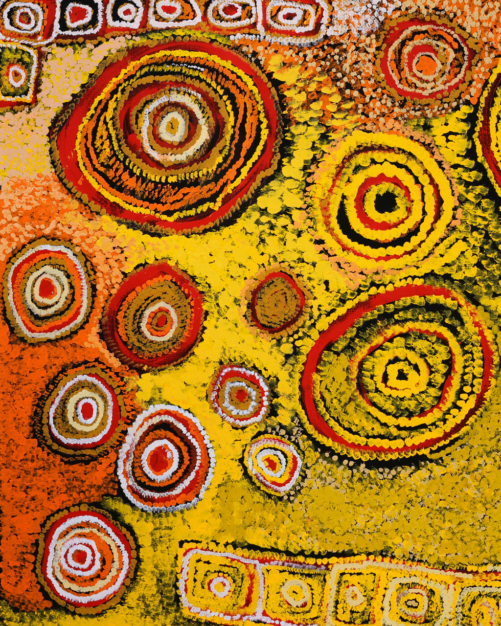 Kay Finn, Waterholes, 152x122cm
