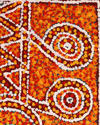 Aboriginal Artwork by Keith Minunga, 91x61cm
