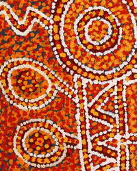 Aboriginal Artwork by Keith Minunga, 91x61cm