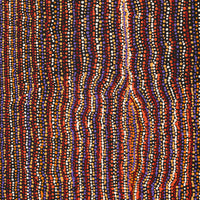 Aboriginal Artwork by Kieran Japangardi Michaels, Lappi Lappi Jukurrpa, 91x91cm