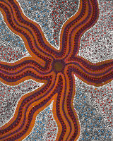 Aboriginal Art by Lekira Napurrurla Oldfield, Karnta Jukurrpa (Womens Dreaming), 50x40cm - ART ARK®